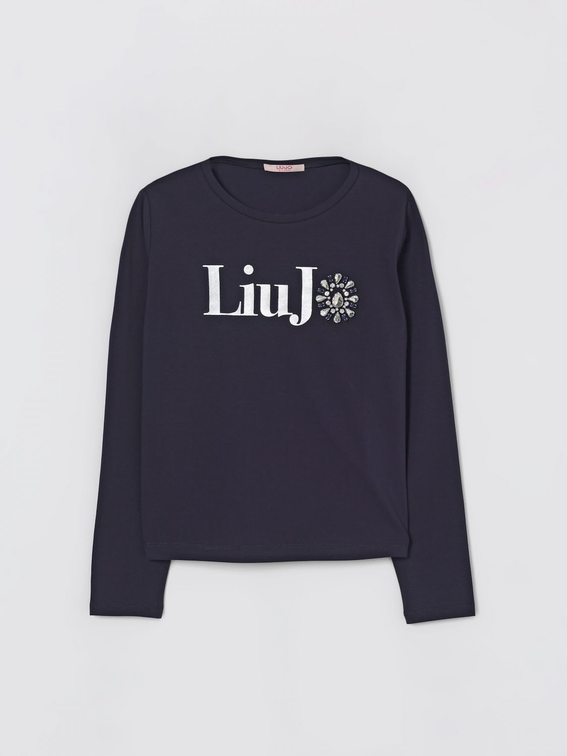 Liu •jo T-shirt Liu Jo Kids Color Blue In Black