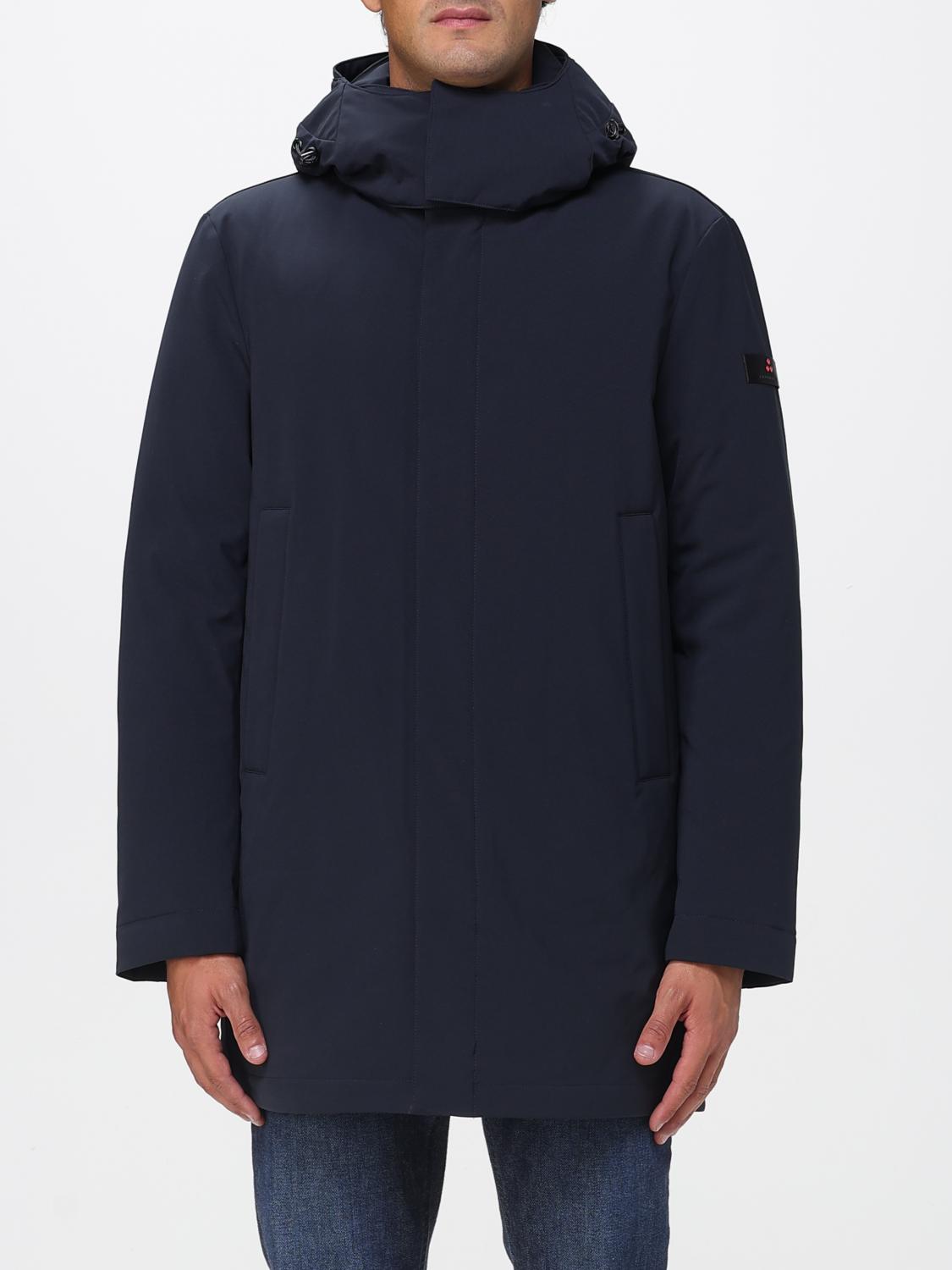 Peuterey Ανδρών Μπλε Coat Men Color