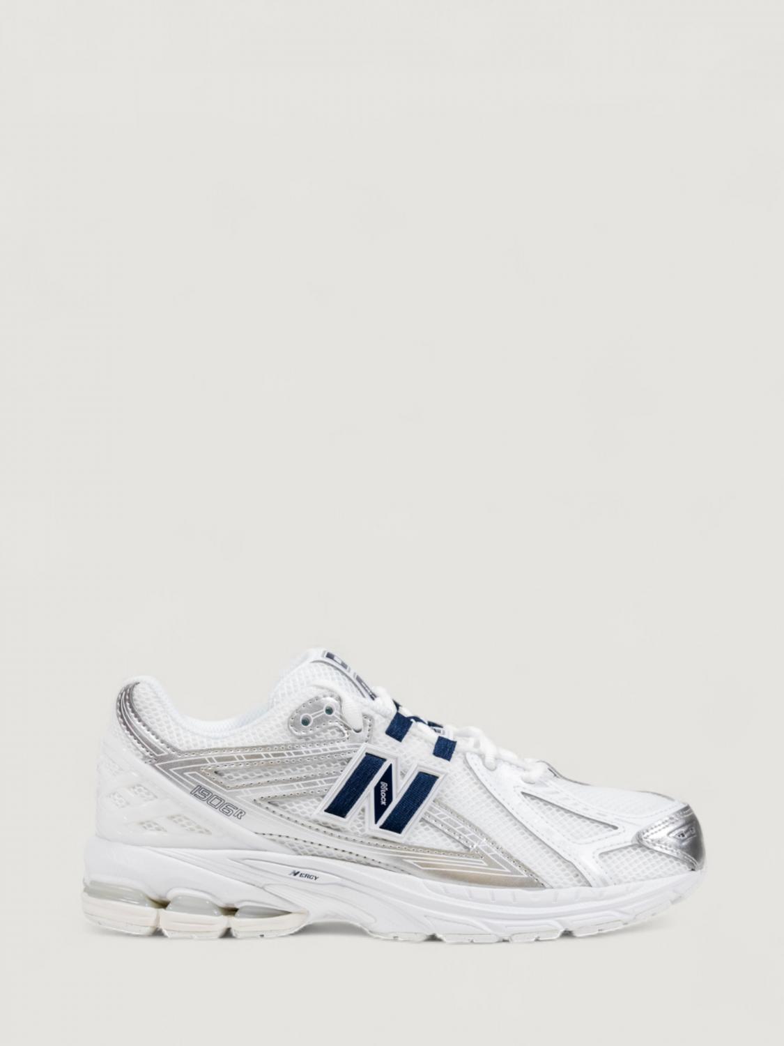 New Balance 1906 Metallic-detail Sneakers In White