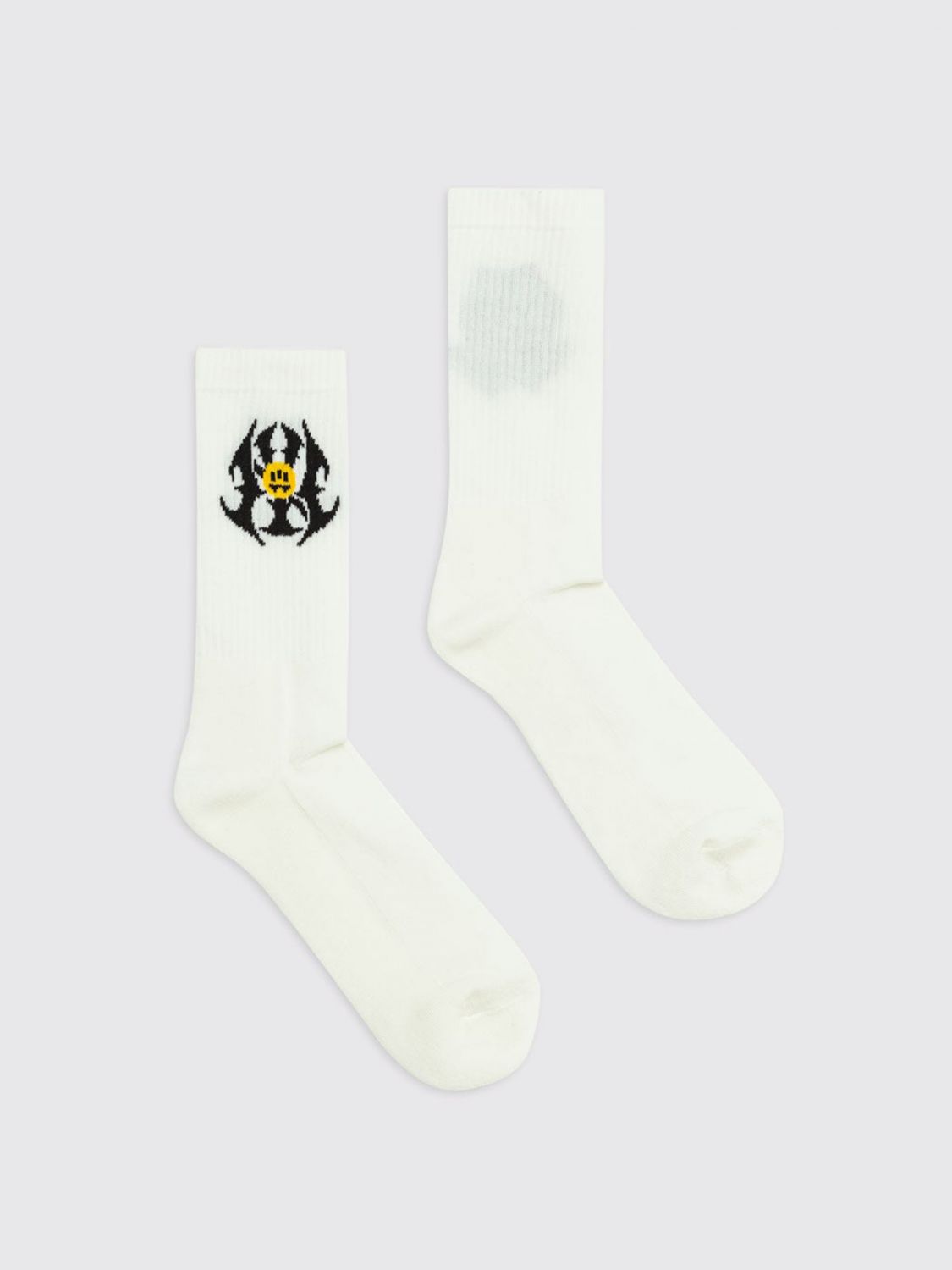 Barrow Socks  Men Color Cream In Red