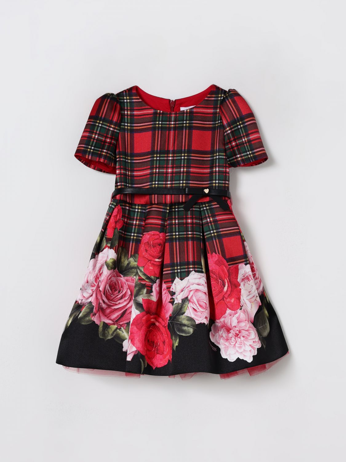 Monnalisa Dress Kids Color Red In Red