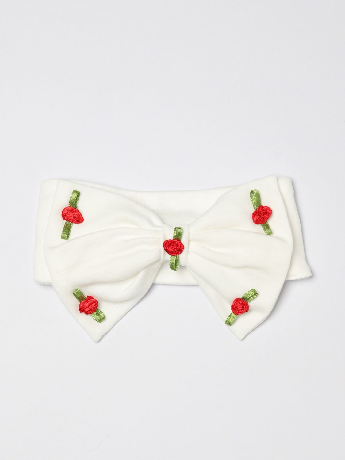 Monnalisa Babies' Band Kids Color Yellow Cream In White