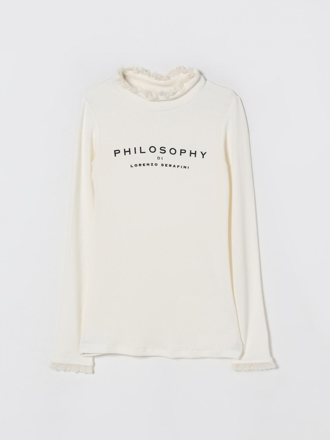 Philosophy Di Lorenzo Serafini Sweater  Kids Color White