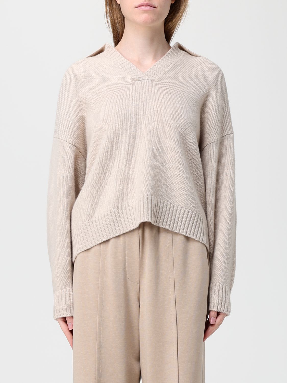 Weekend Max Mara Sweater Woman In Neutral