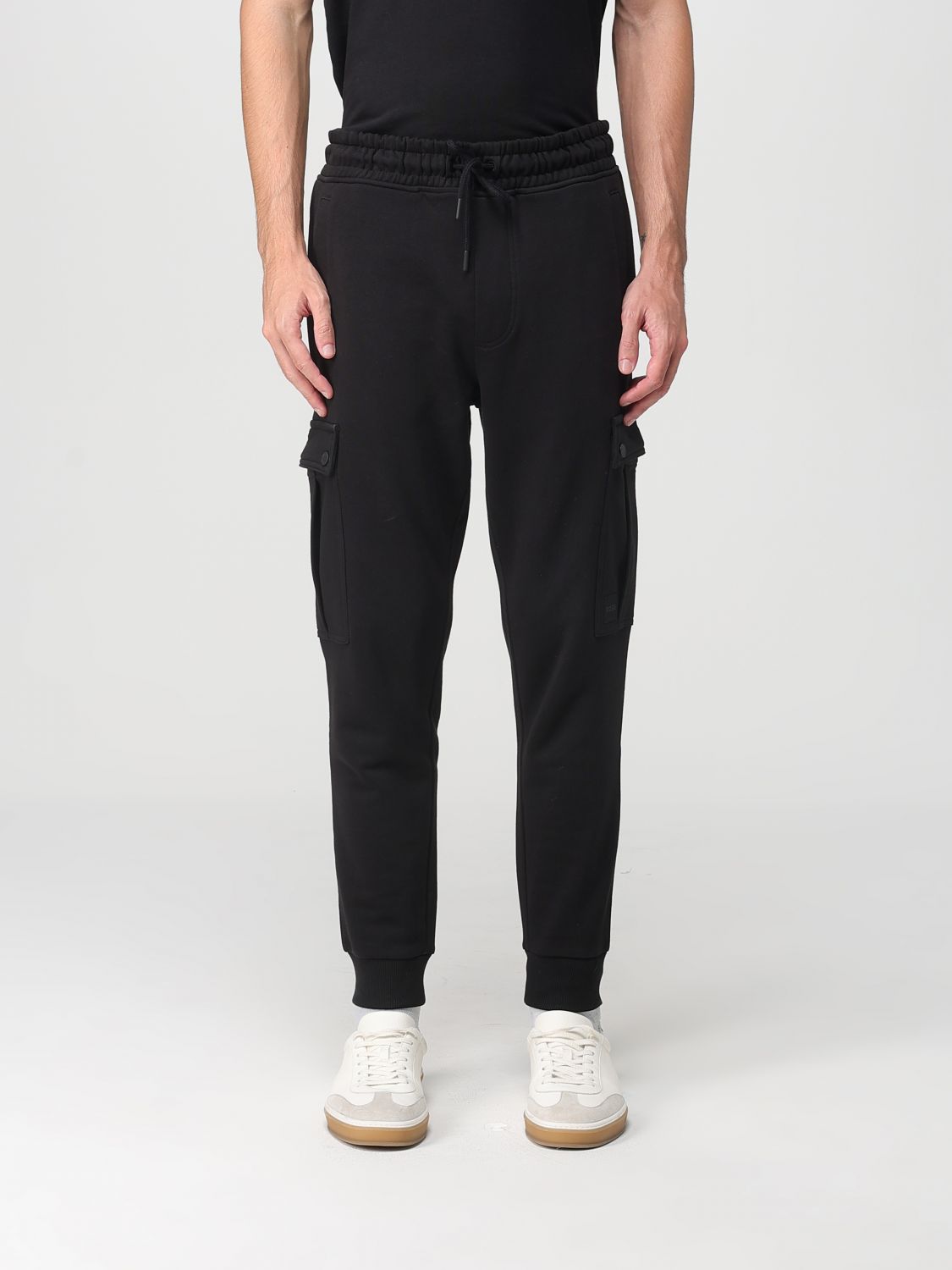 Hugo Boss Pants Boss Men Color Black In Black