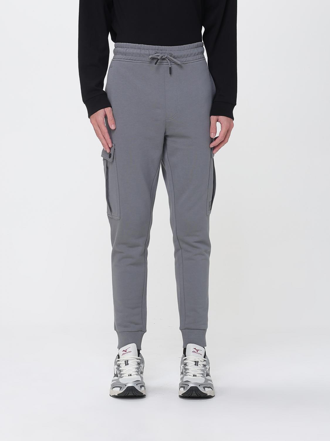 Hugo Boss Pants Boss Men Color Grey In Gray