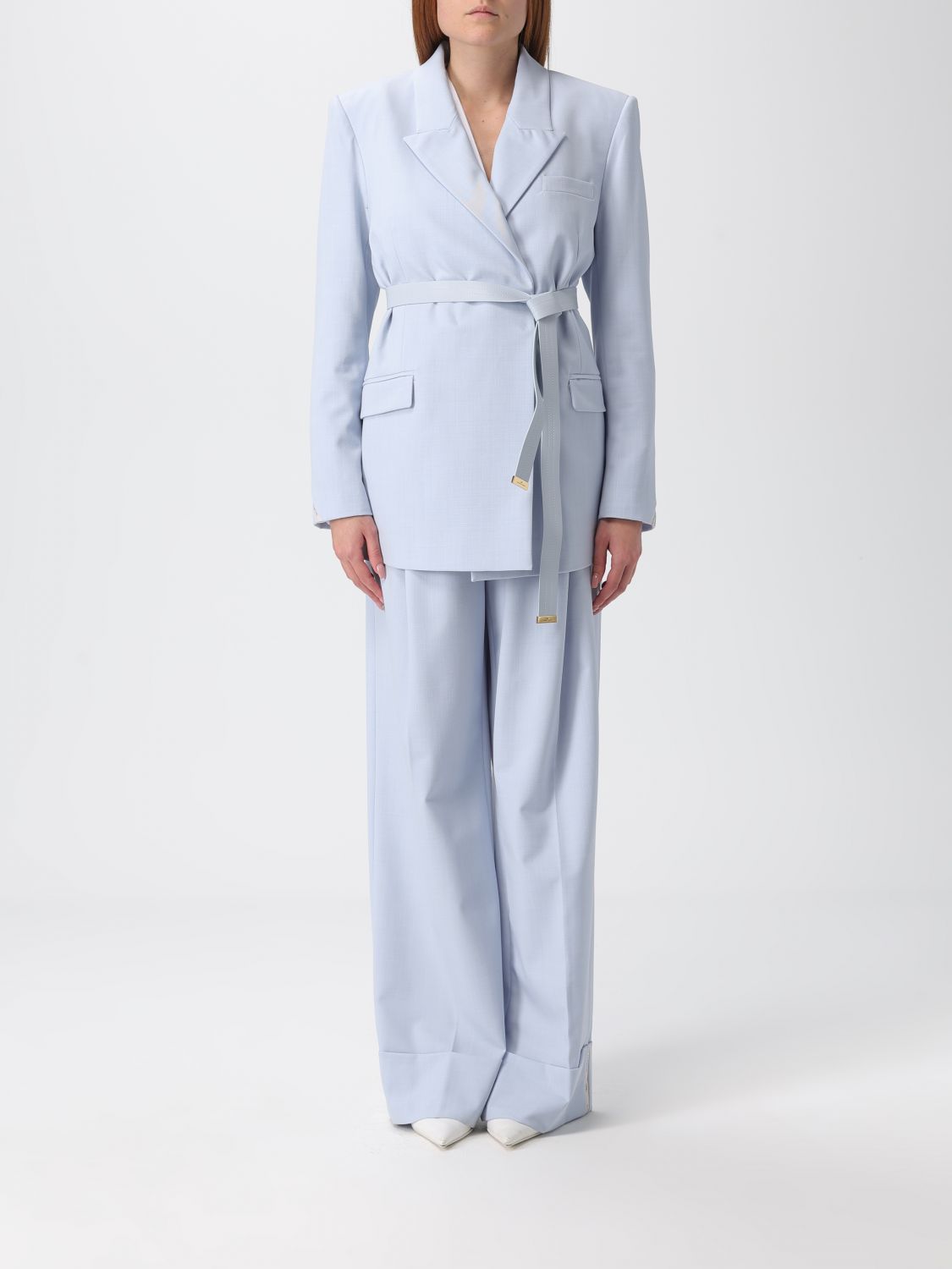 Elisabetta Franchi Suit  Woman Color Sky In Blue