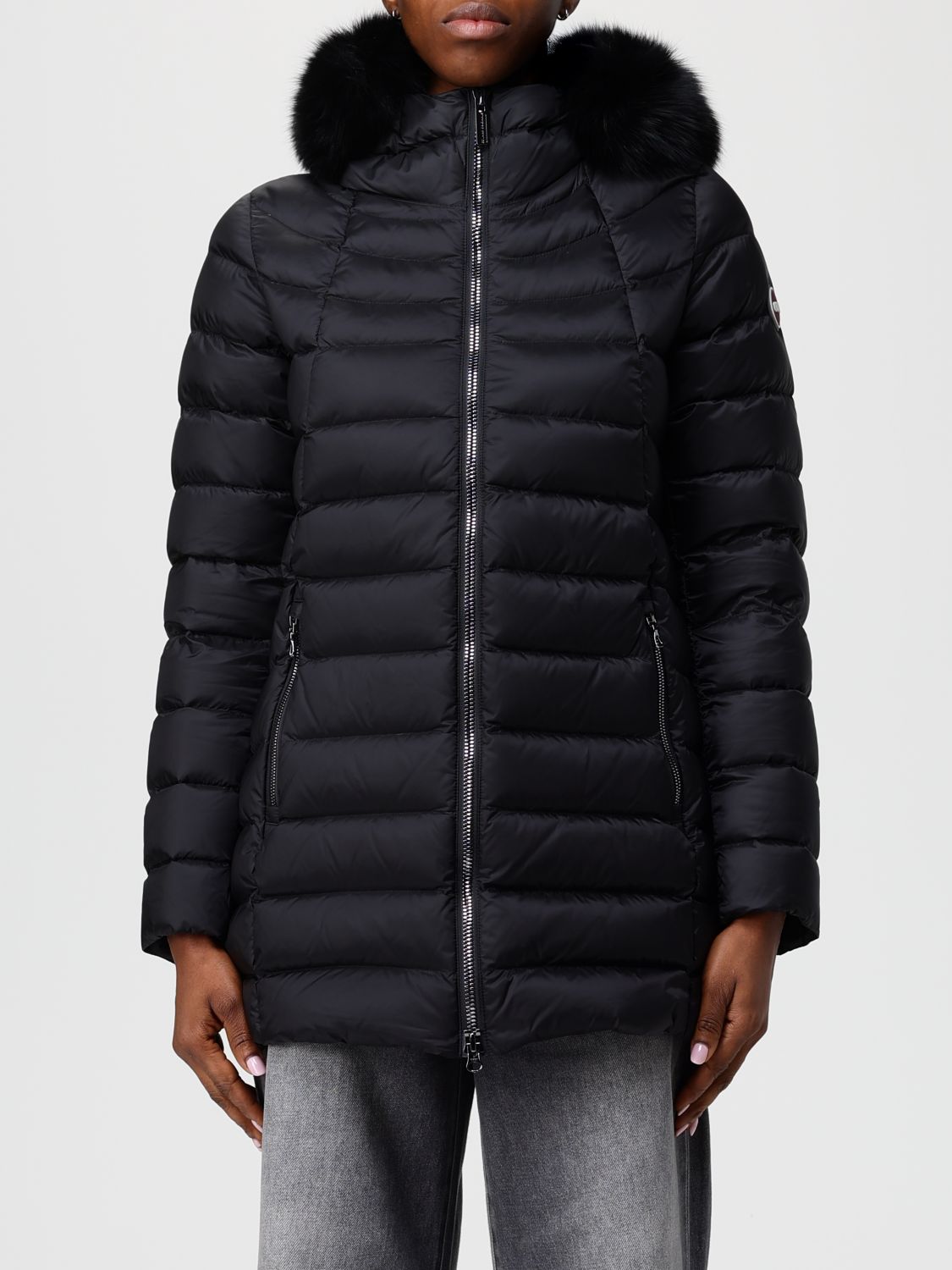 Colmar Coat  Woman Color Black In Blue