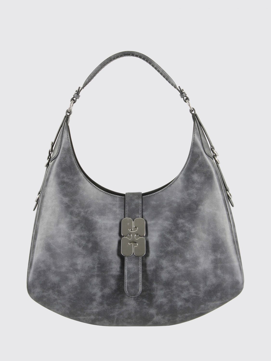 Shoulder Bag GANNI Woman color Ebony