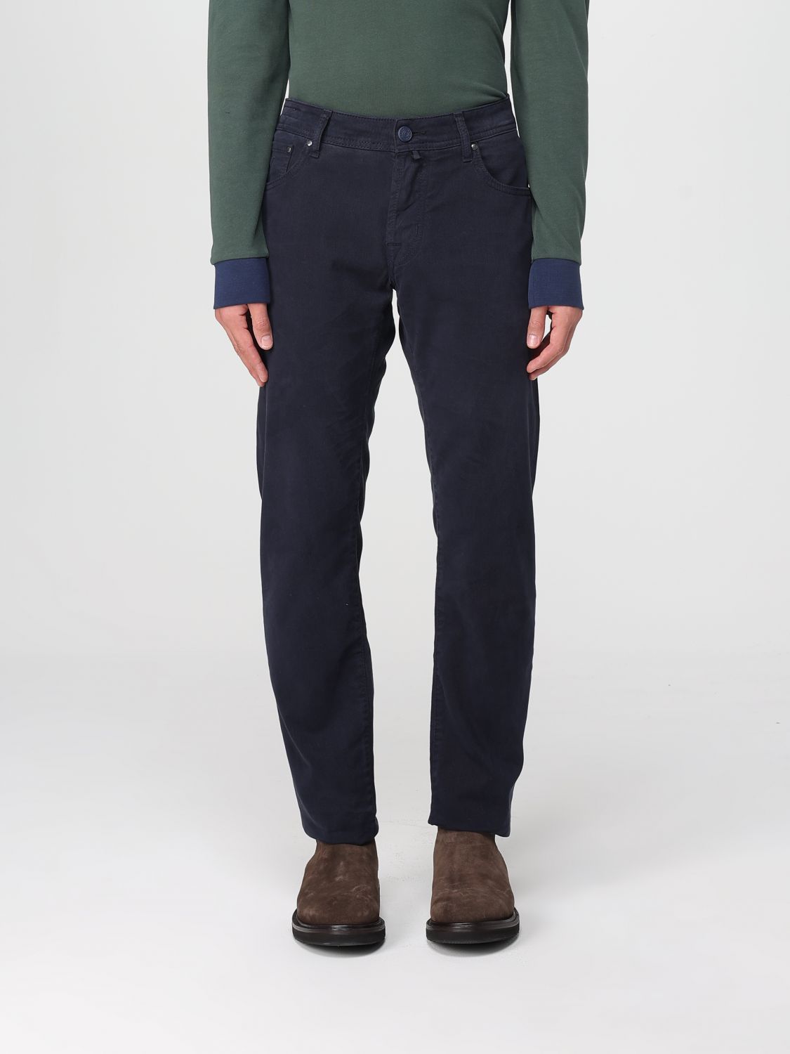 Jacob Cohen Pants Men Color Blue In Blue