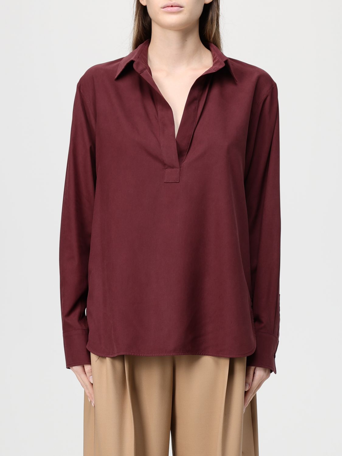 Max Mara Shirt  Woman Color Red In Red