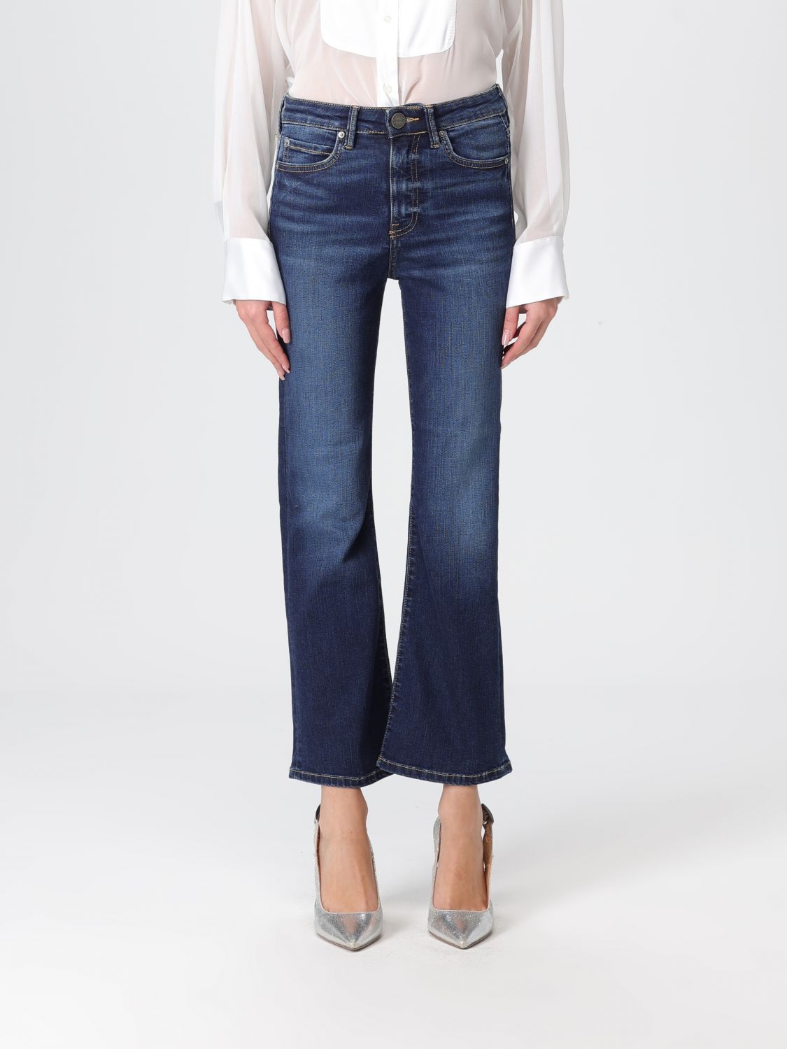 Pinko Jeans  Woman Color Denim In Blue