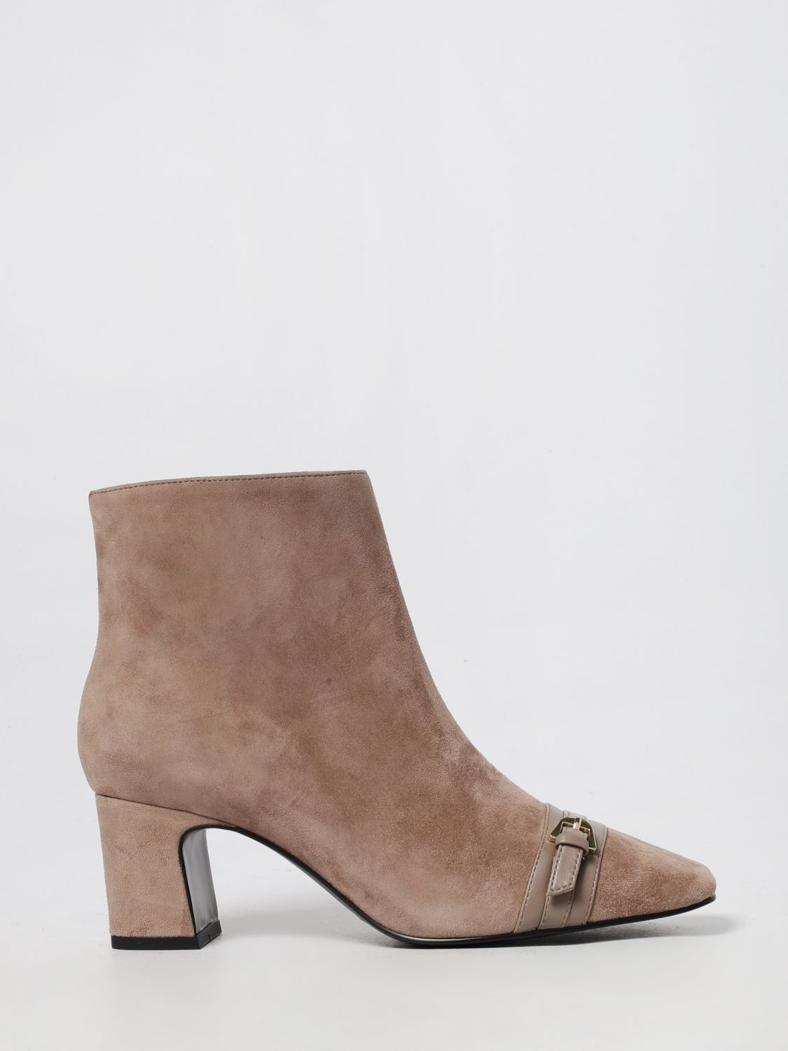Coccinelle Shoes Woman Color Dove Grey In Gray