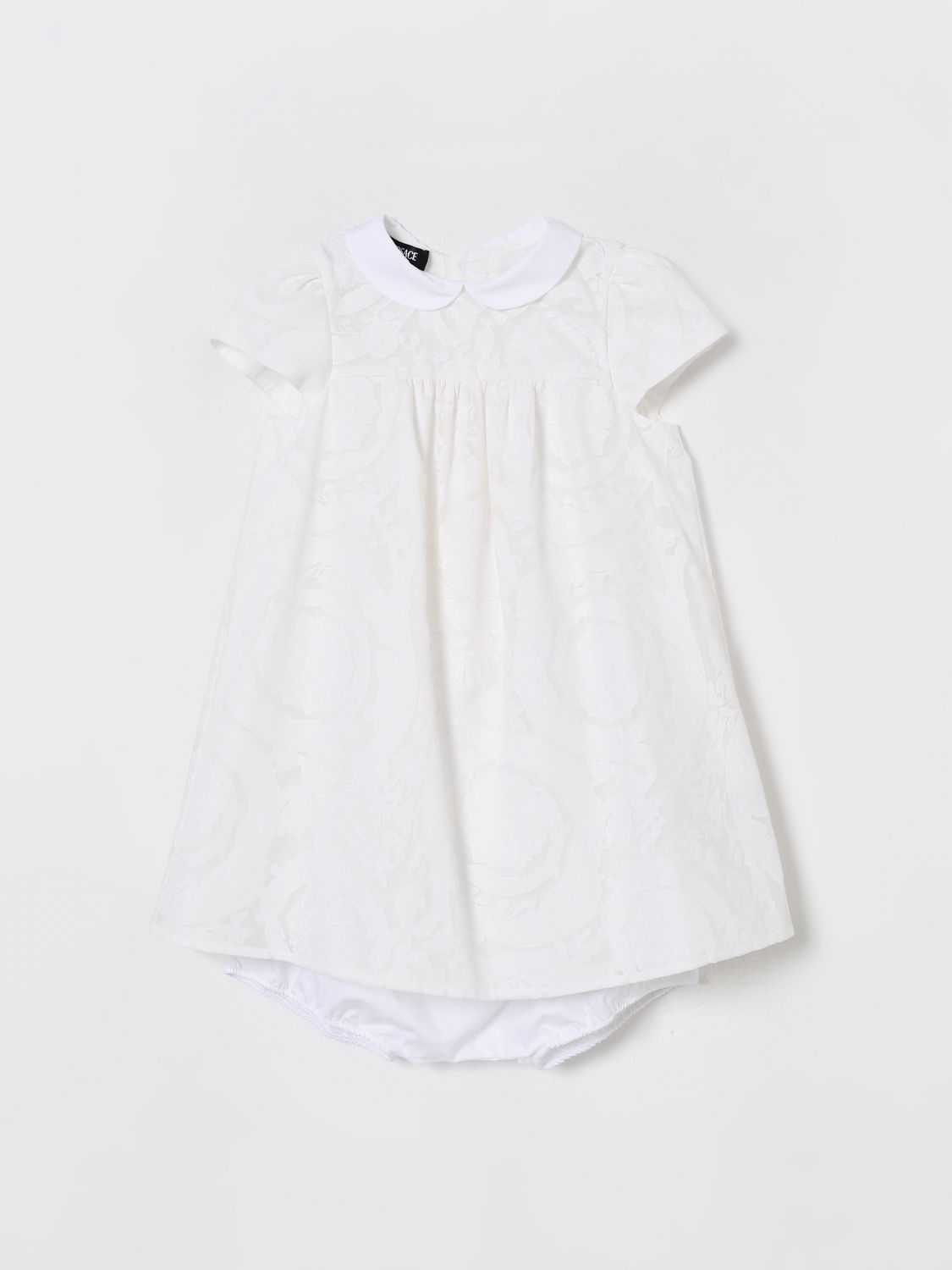 Versace Romper Kids Color White In White