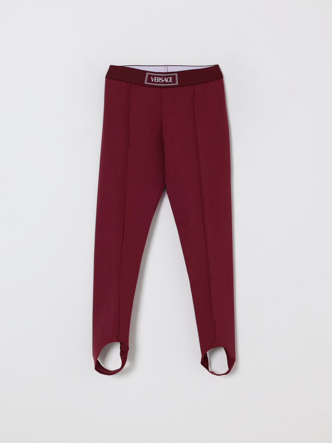 VERSACE Pants Kids color Red　VERSACE パンツ キッズカラー レッド VERSACE