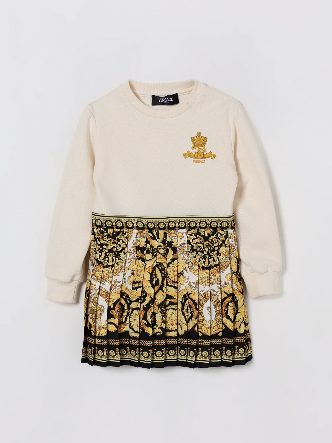 Versace Romper Kids Color White In White