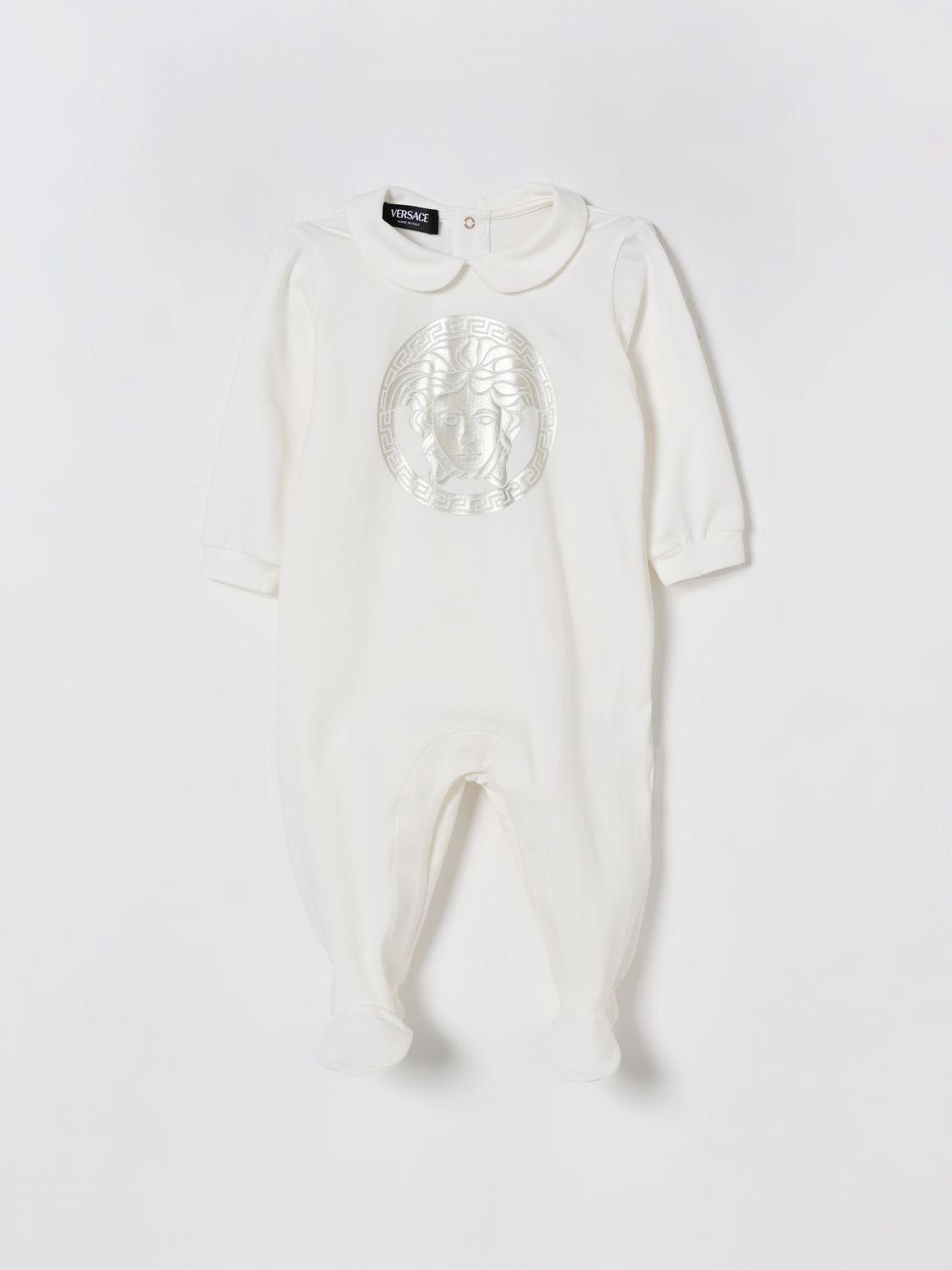 Versace Bodysuit Kids Color White In White