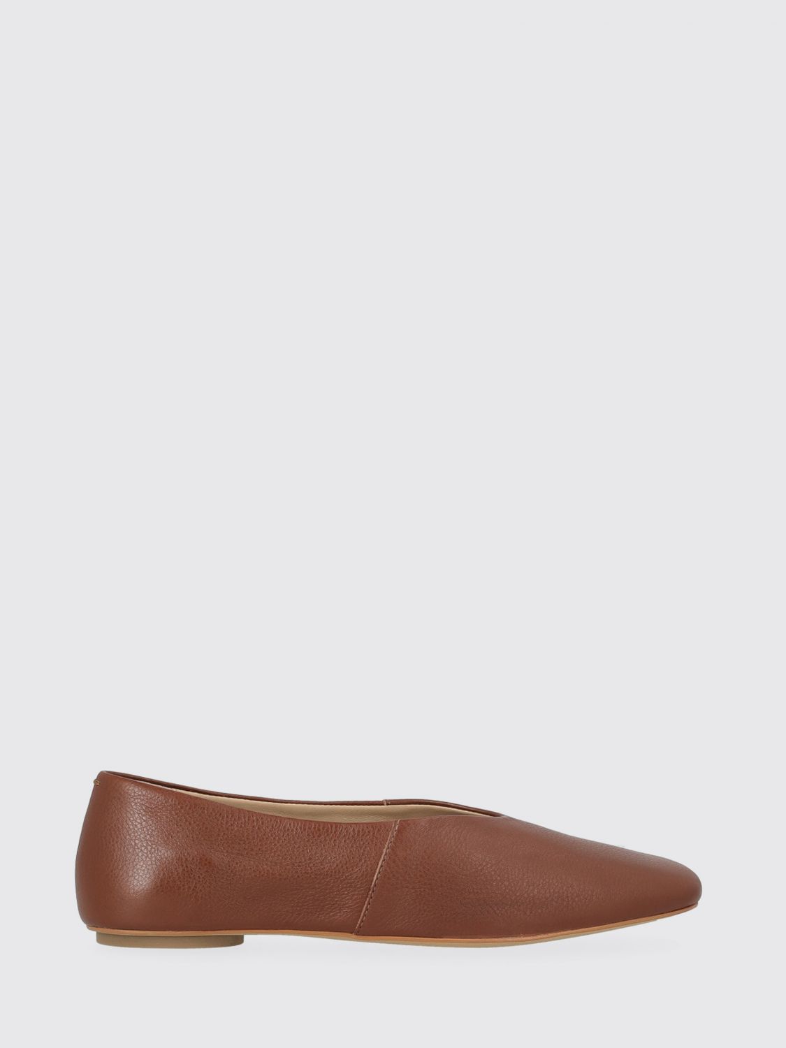 Mm Max Mara Ballet Flat  Woman Color Brown In Brown