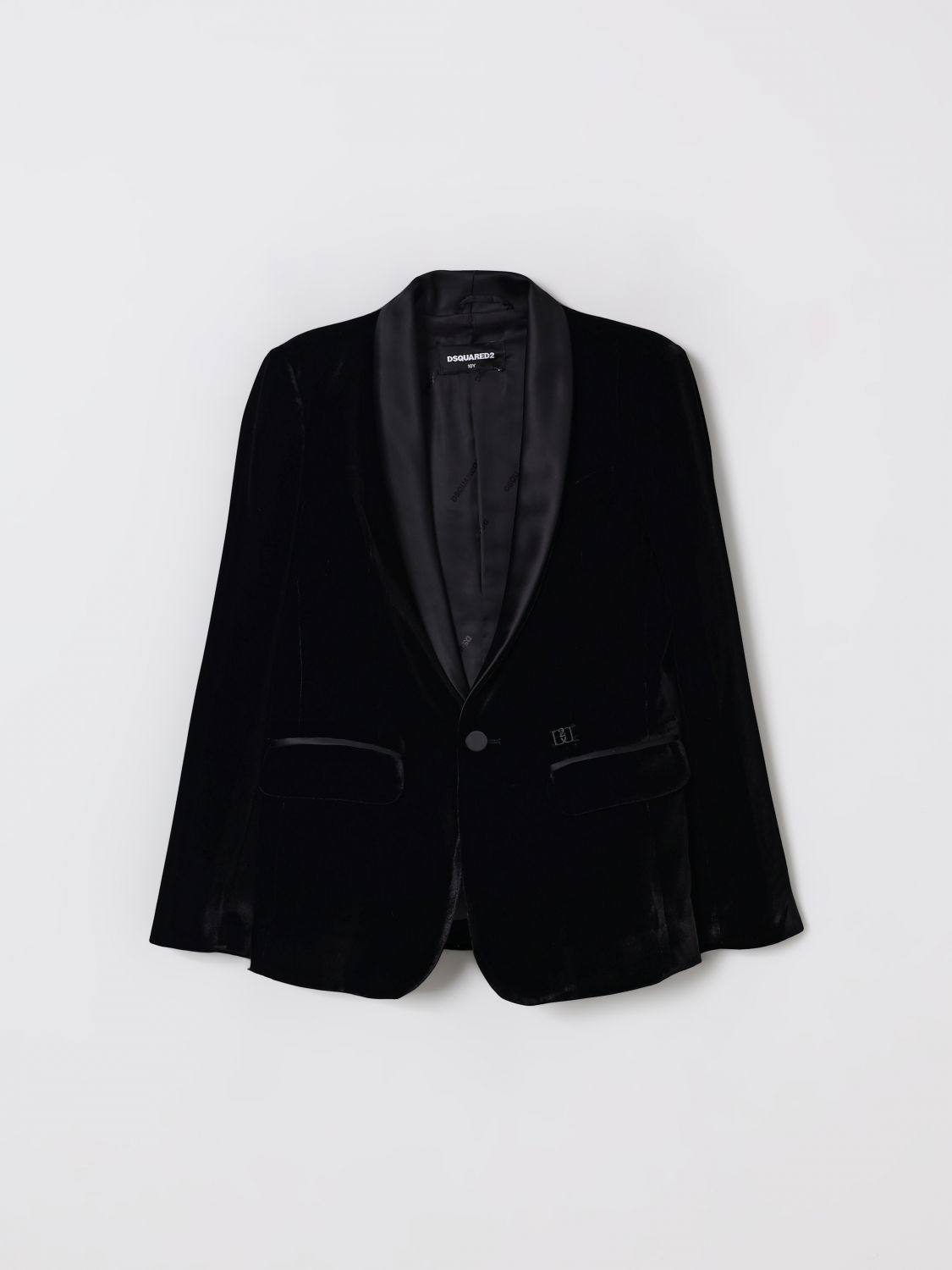 Dsquared2 Jacket  Kids Color Black In Black