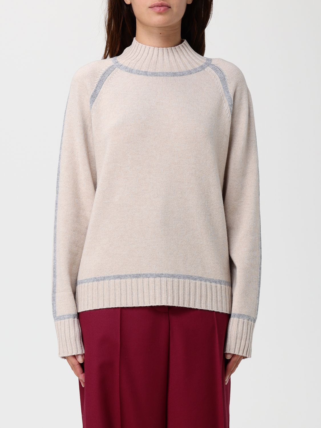 Max Mara Sweater Woman Studio In Multi