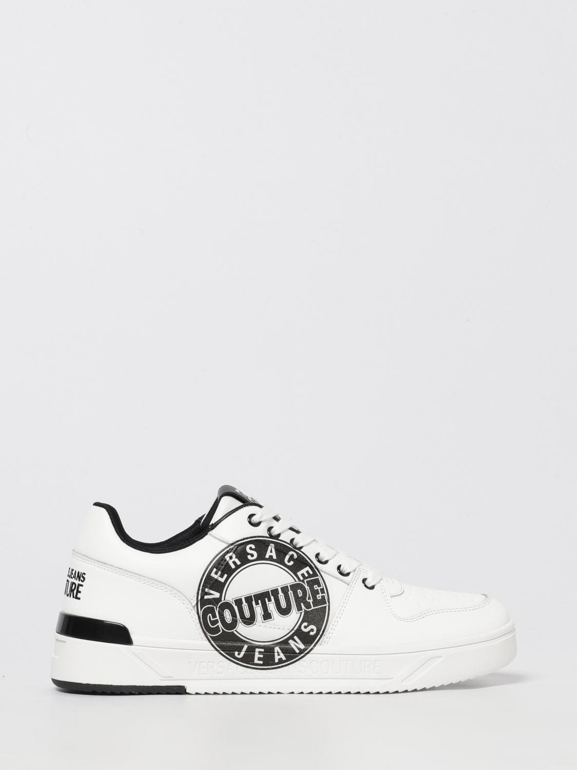 VERSACE JEANS COUTURE Sneakers Woman color White　VERSACE JEANS COUTURE スニーカー ウィメンズ カラー ホワイト VERSACE