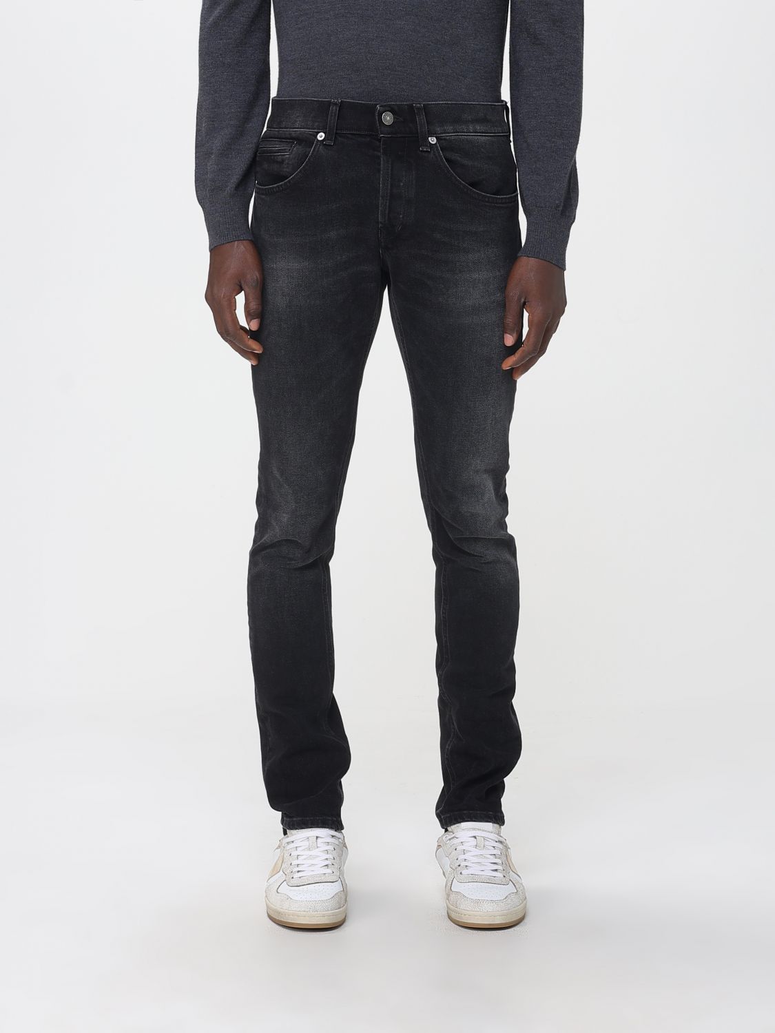 DONDUP Jeans Herren Farbe Schwarz