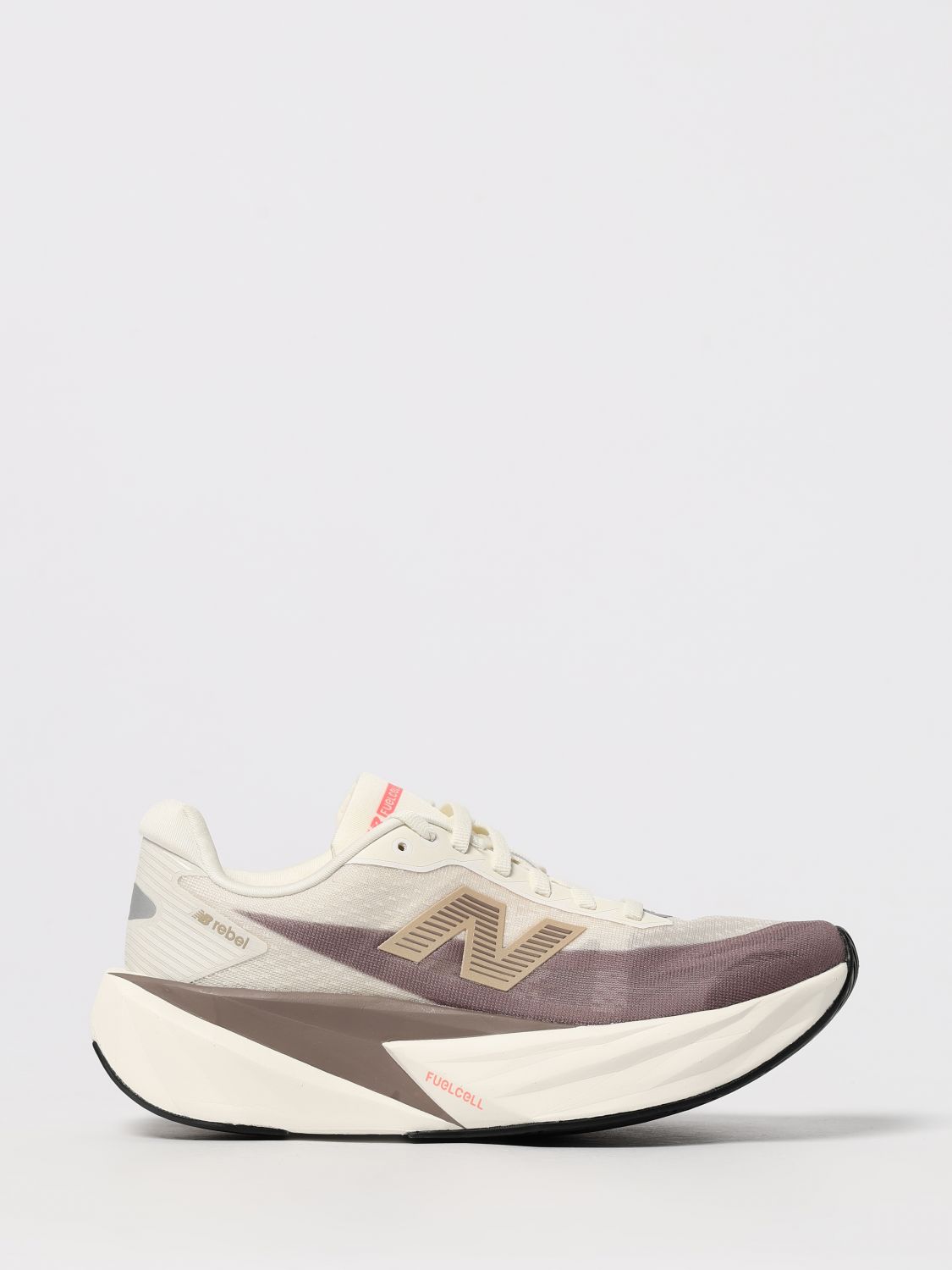 New Balance Fuelcell Rebel V5 Logo-print Sneakers In Sand