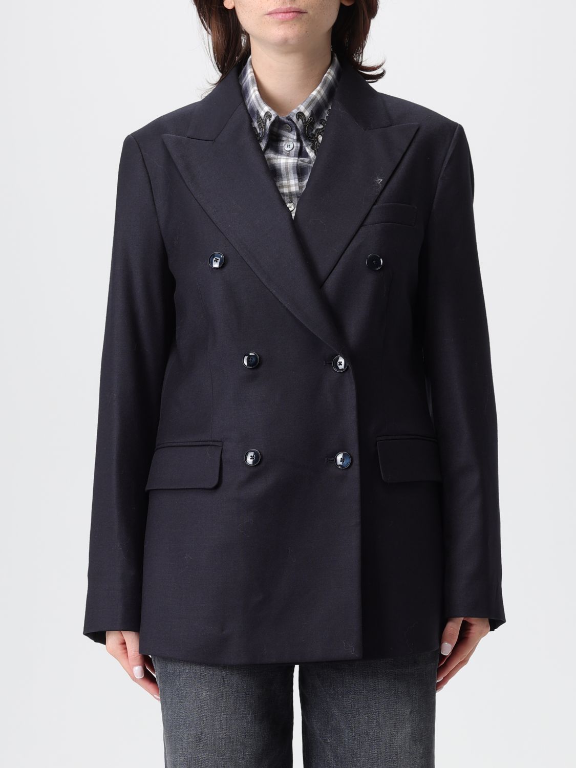 Barena Venezia Jacket Barena Woman Color Navy In Blue