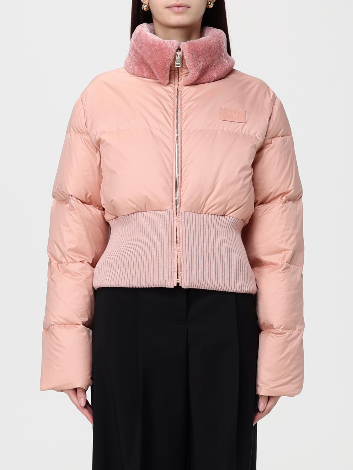 Fendi Damen Rosa Jacket Woman Color