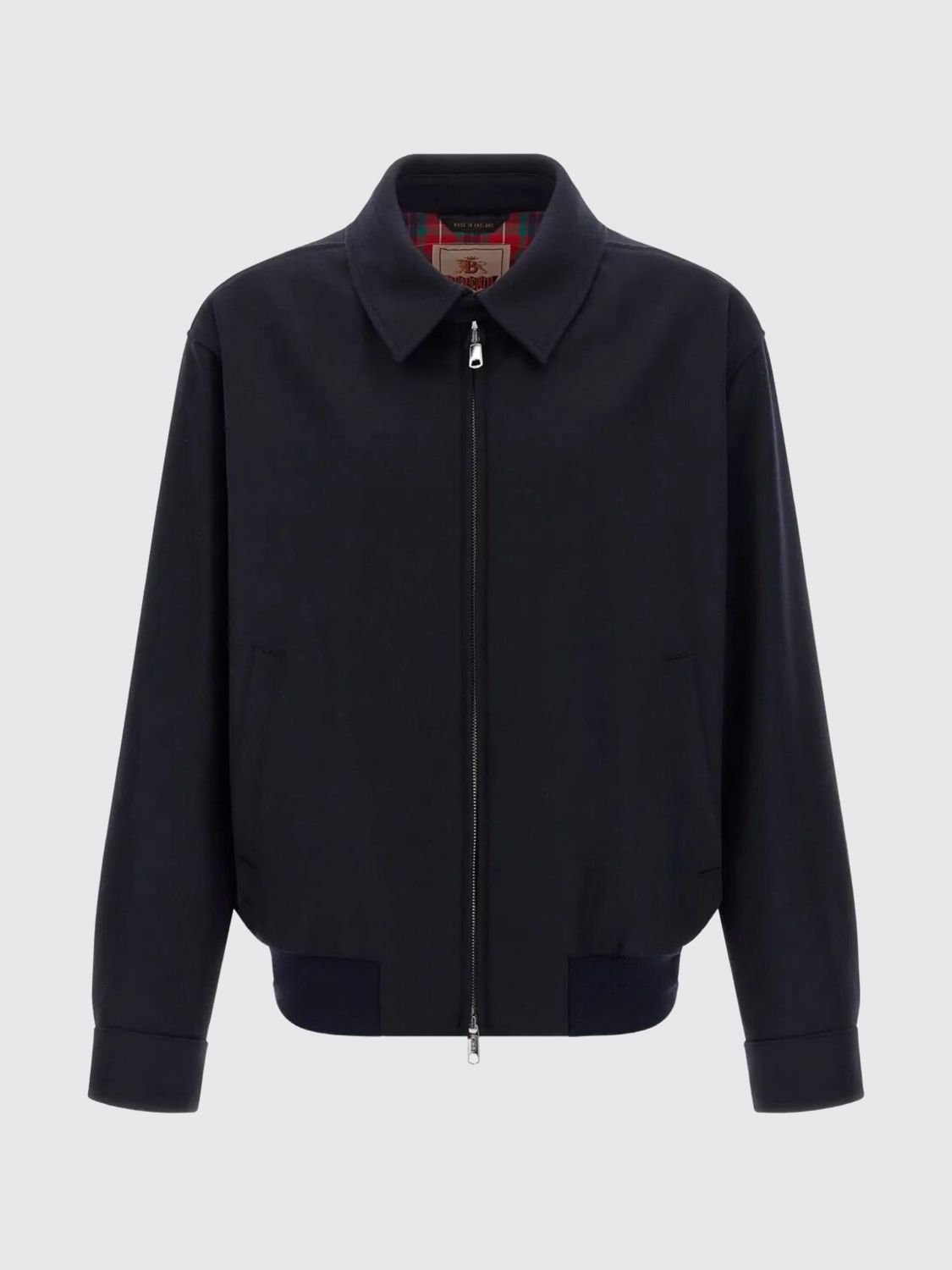 Baracuta G18 Melton Blu Jacket In Black