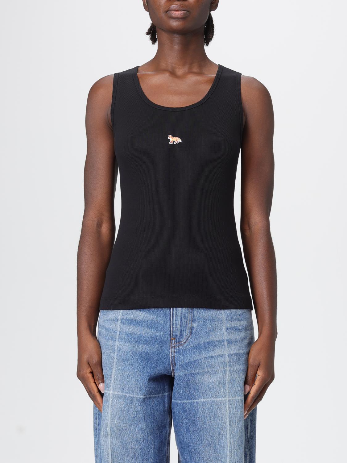 MAISON KITSUNÉ T-Shirt Damen Farbe Schwarz