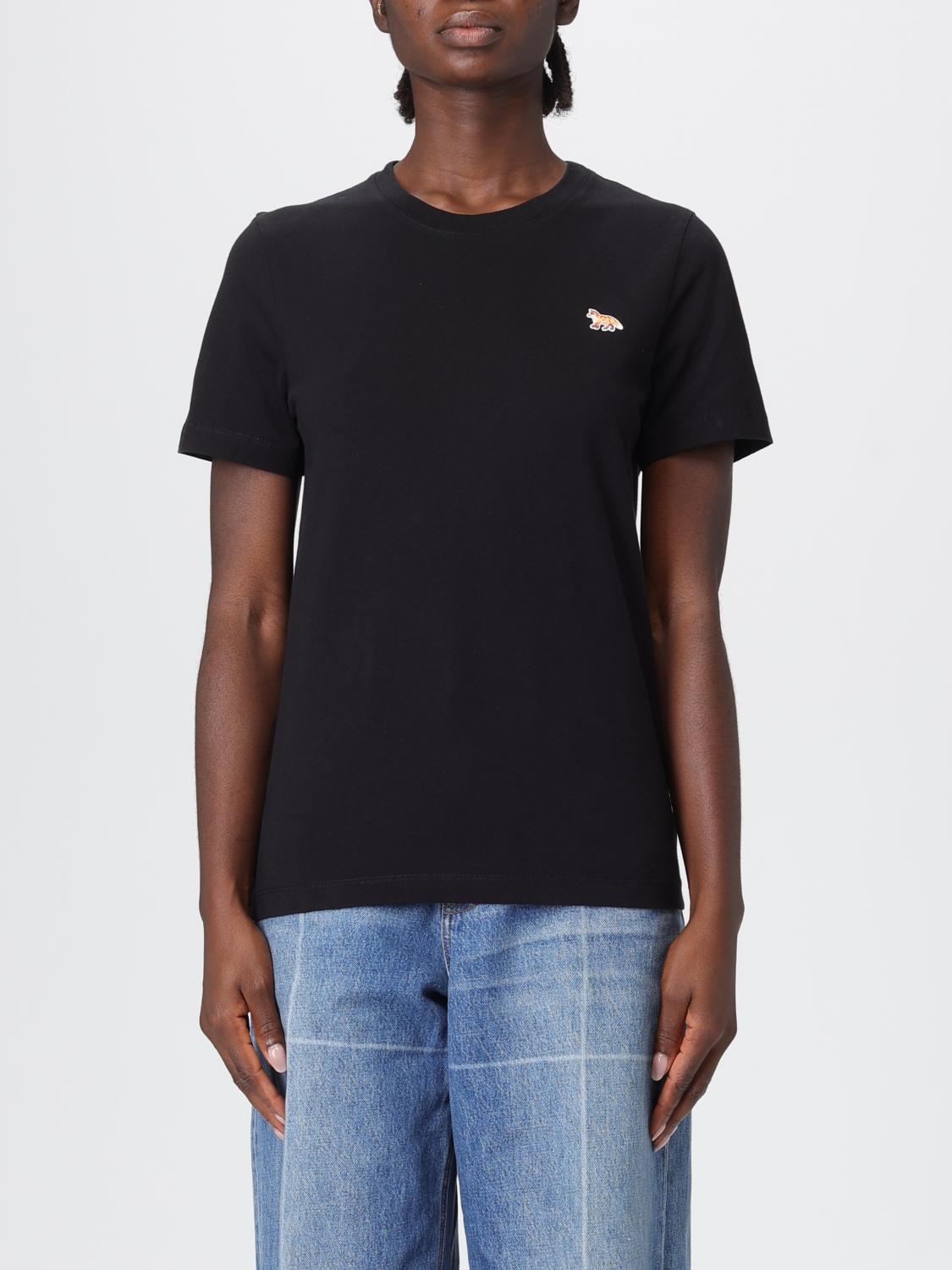 MAISON KITSUNÉ T-Shirt Damen Farbe Schwarz