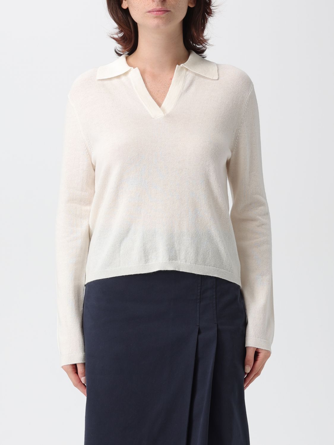 Mm Max Mara Jumper  Woman Colour Ivory In White