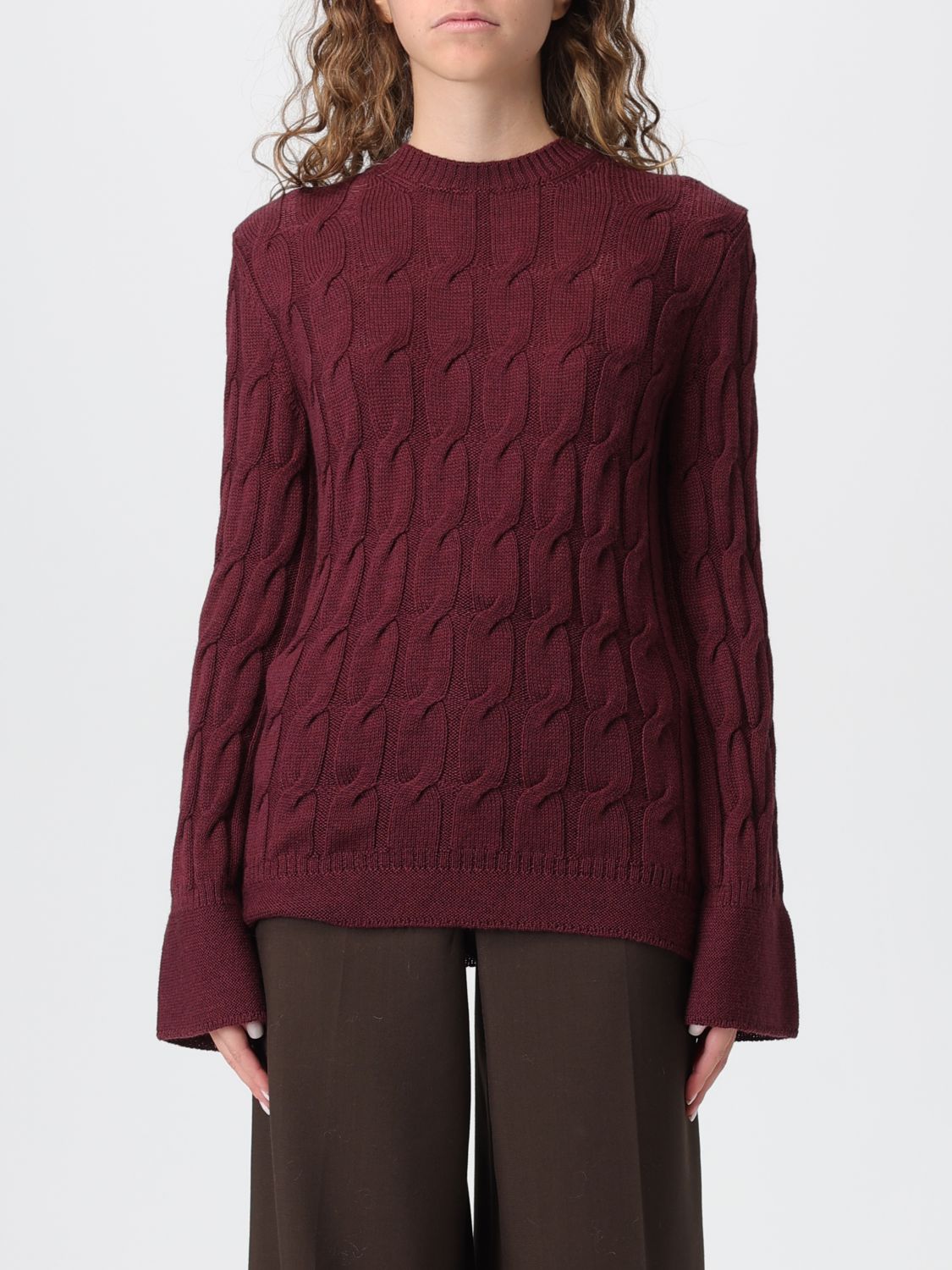Mm Max Mara Jumper  Woman Colour Red
