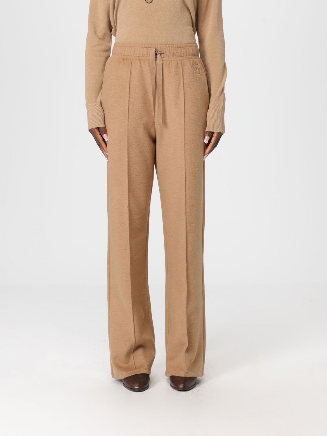 Weekend Max Mara Pants Woman  In Brown
