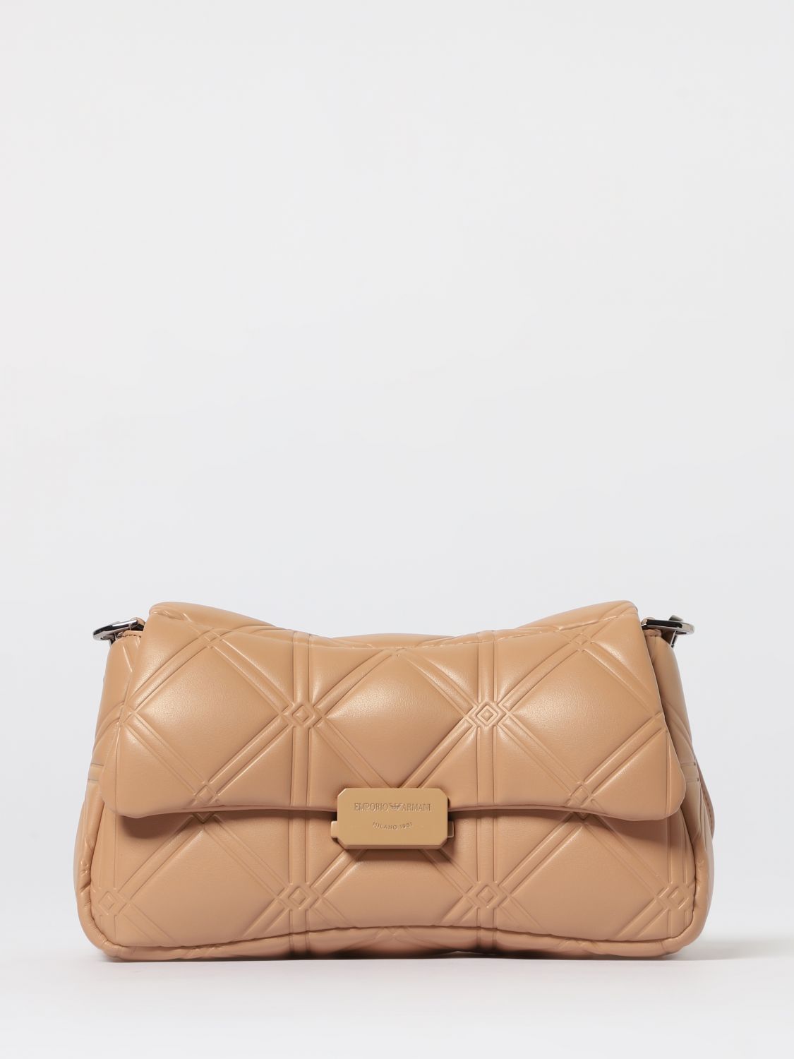 Shoulder Bag EMPORIO ARMANI Woman color Beige