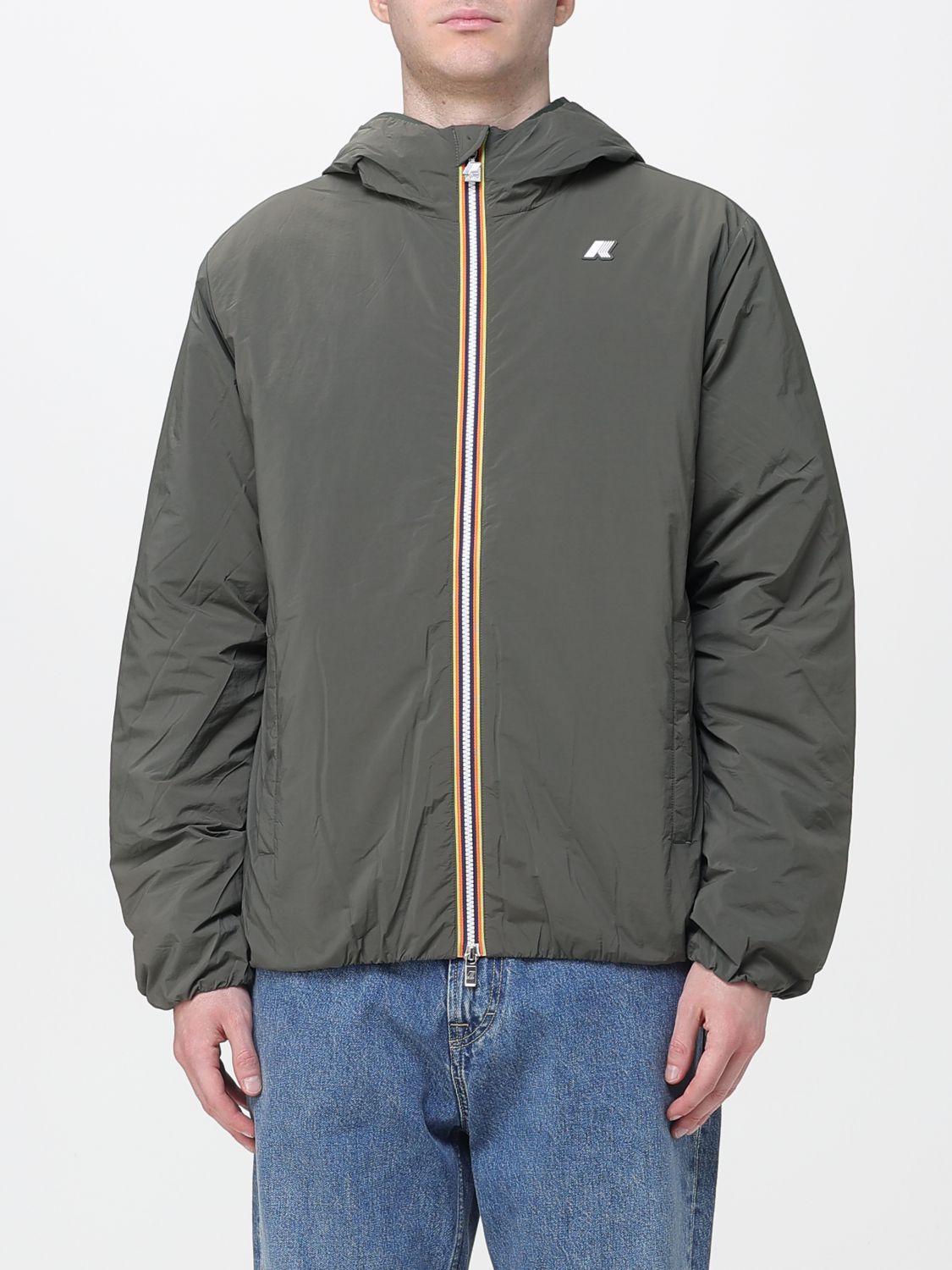 K-way Jacket  Men Color Green In Green