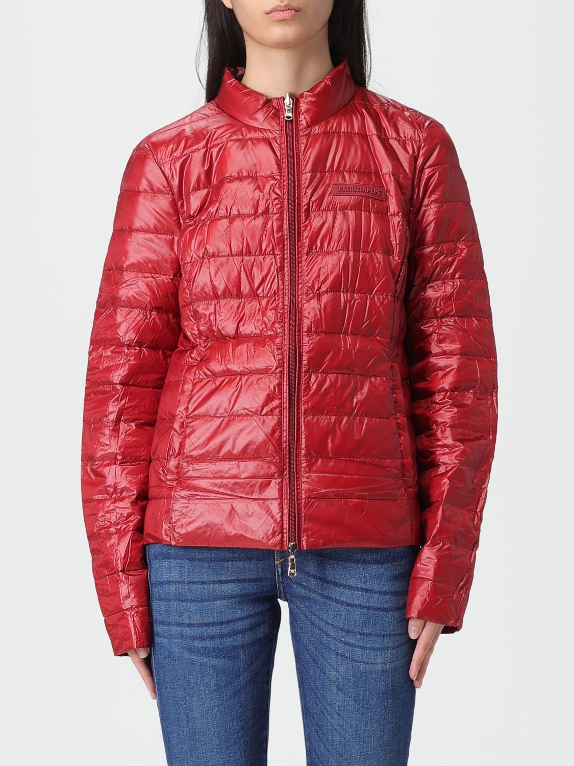 Patrizia Pepe Jacket Woman Color Violet In Purple