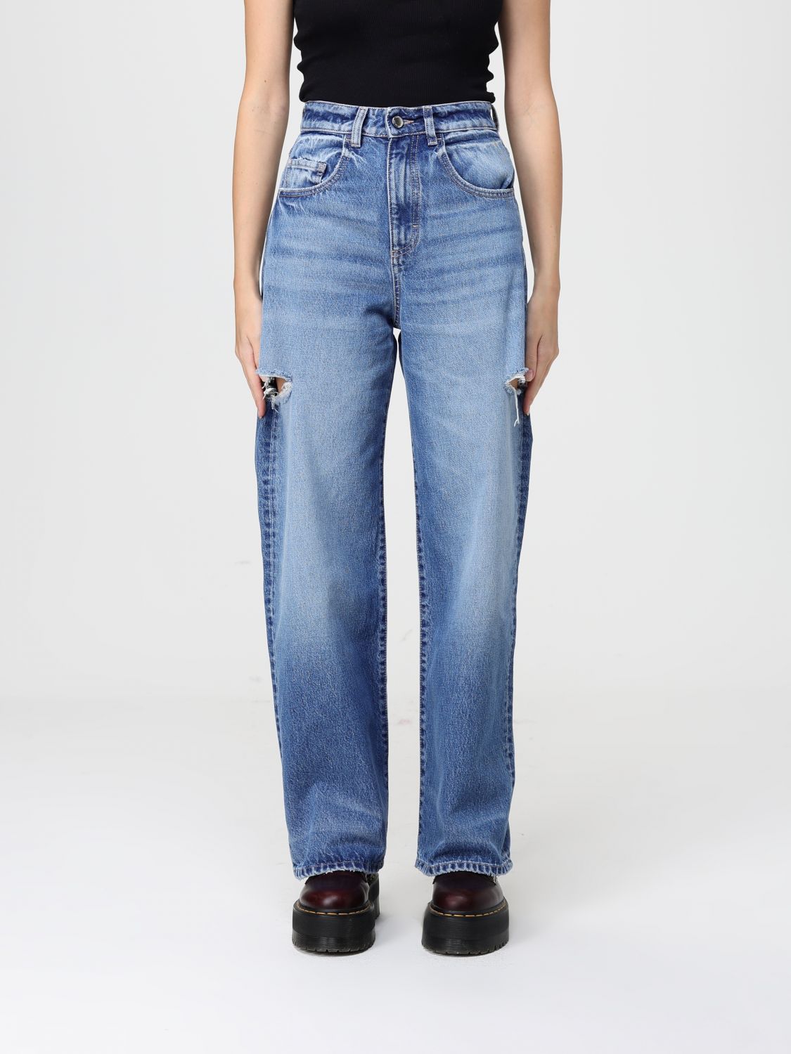 Icon Denim Los Angeles Jeans  Woman Color Blue