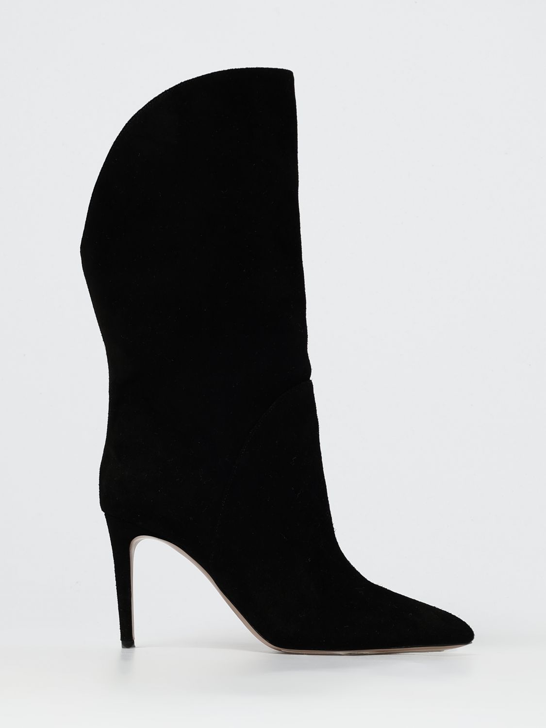 Paris Texas Flat Ankle Boot  Woman Color Black In Black