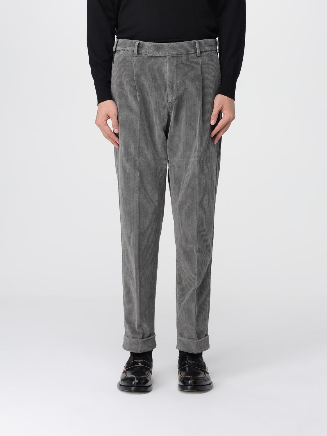 Pt Torino Pants  Men Color Grey In Gray