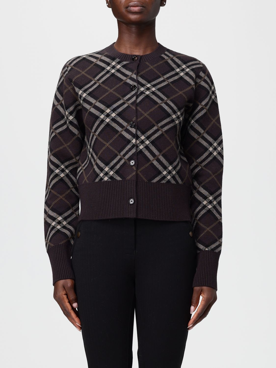 Burberry Cardigan  Woman Color Brown