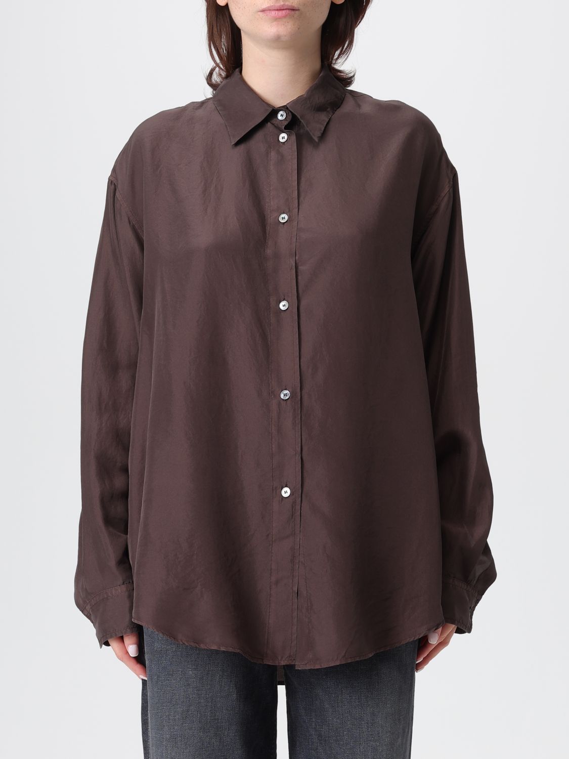 Barena Venezia Shirt Barena Woman Color Brown In Brown