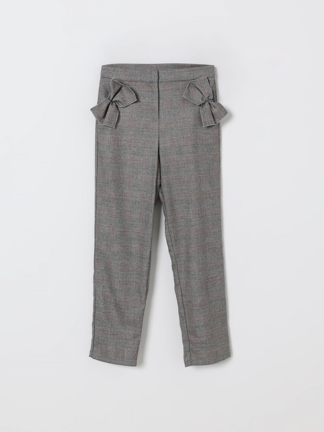 Simonetta Pants  Kids Color Black In Gray