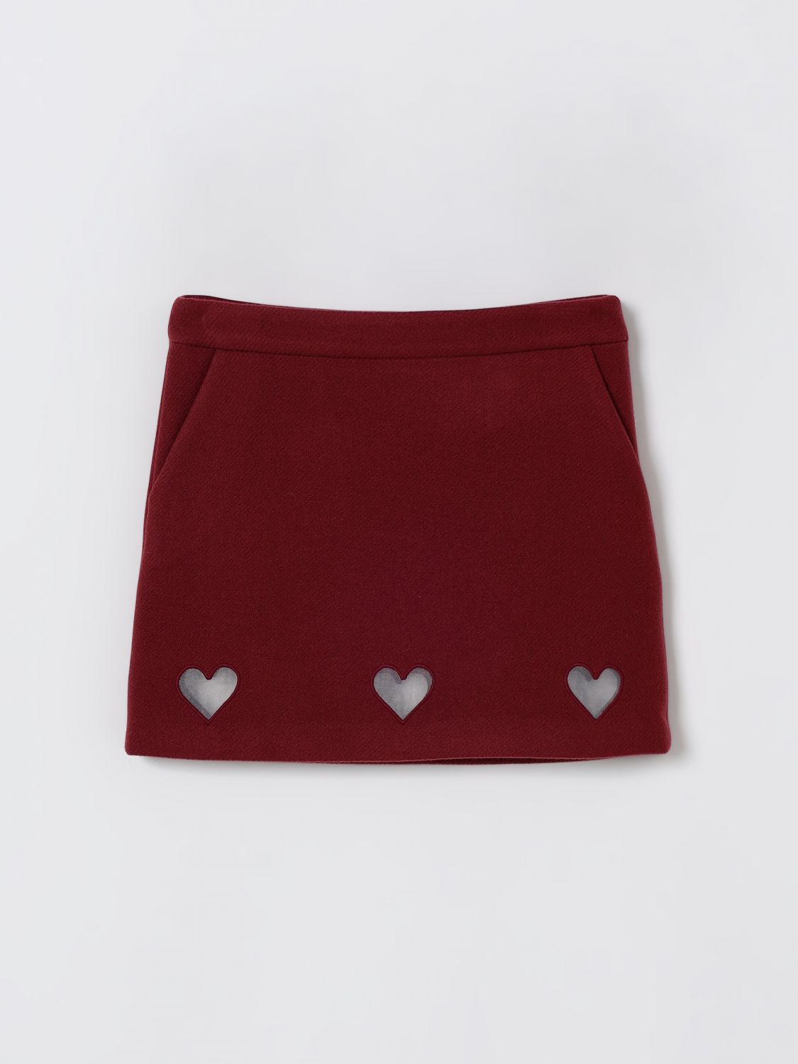 Simonetta Skirt  Kids Color Brown In Red