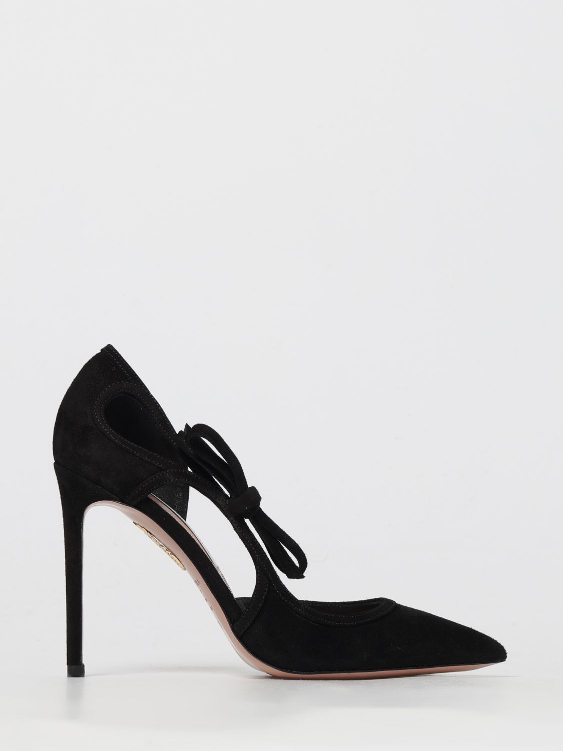Aquazzura Pump  Woman Color Black In Black