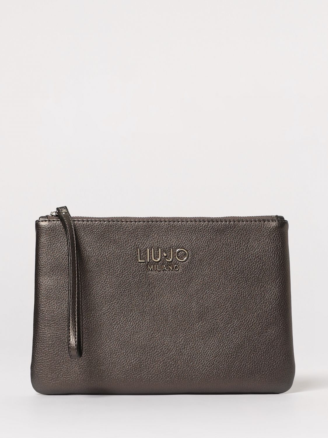 Liu •jo Clutch Liu Jo Woman Color Grey In Gray