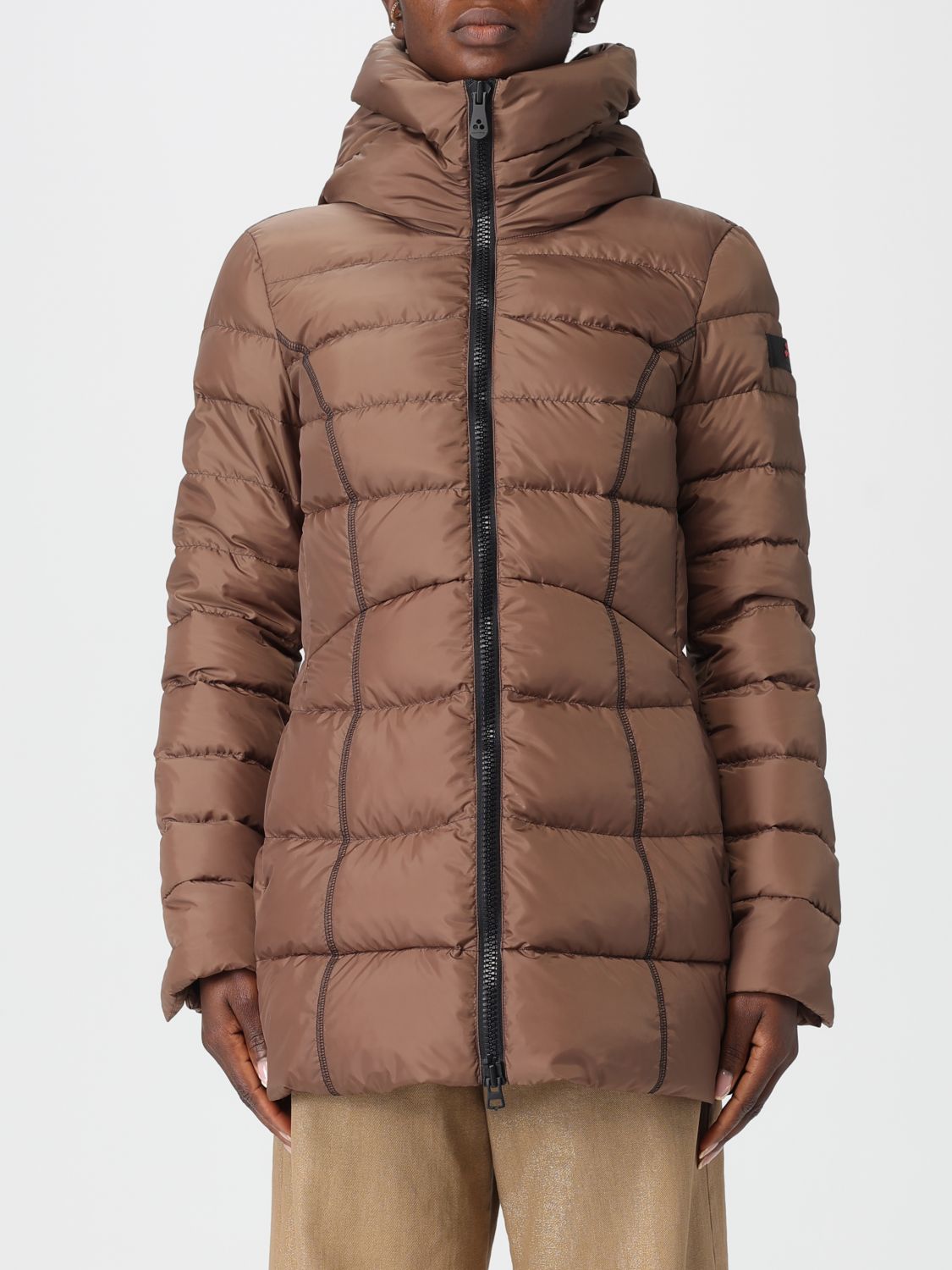 Peuterey Jacket Woman Color Bronze In Brown