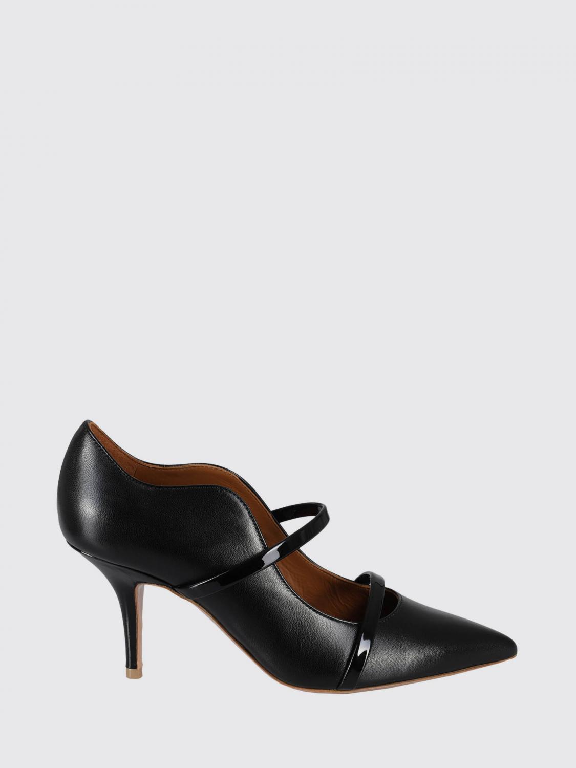 Malone Souliers Black Leather Maureen Pumps In Black