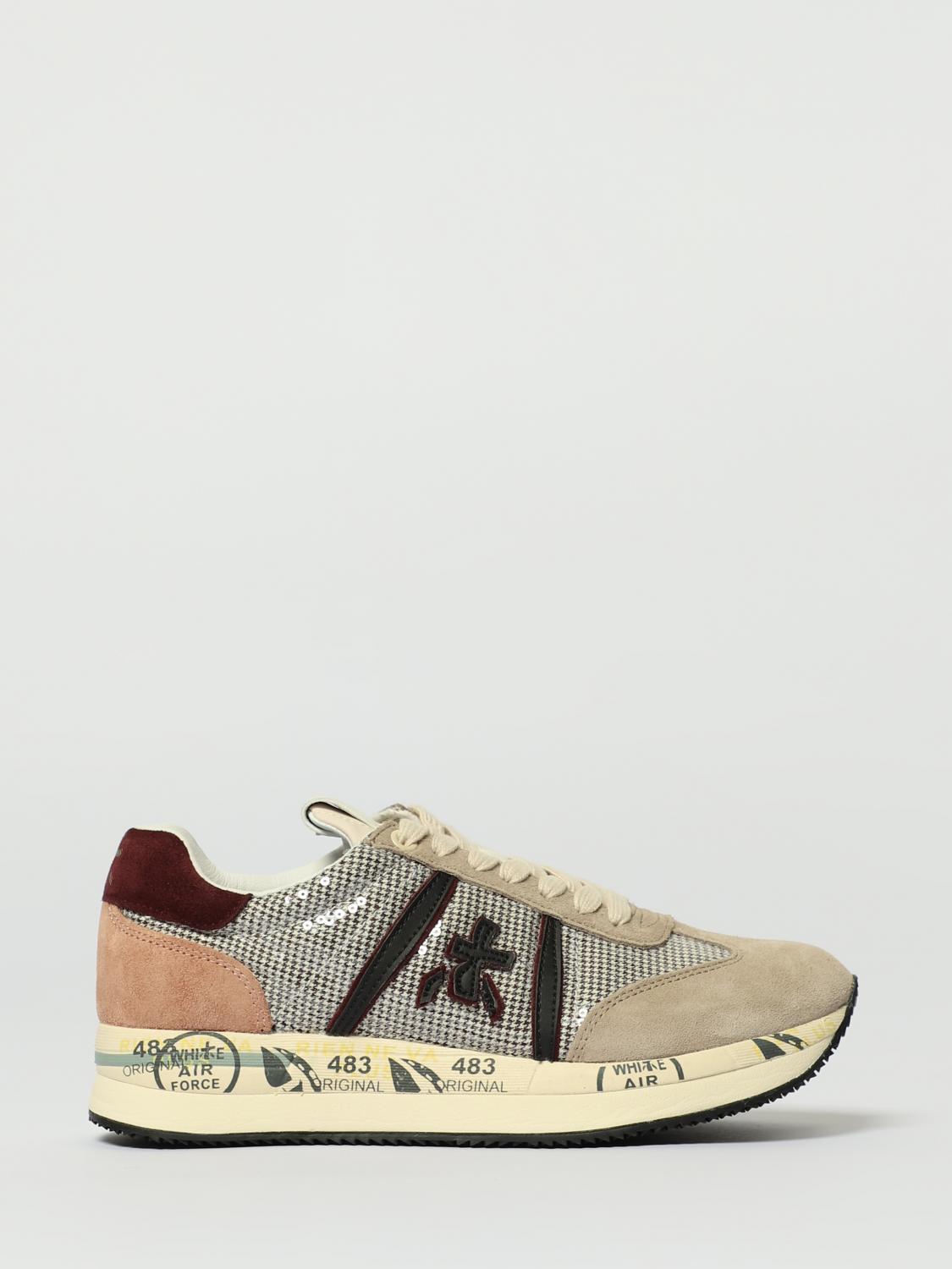 Sneakers Premiata Woman Color Beige